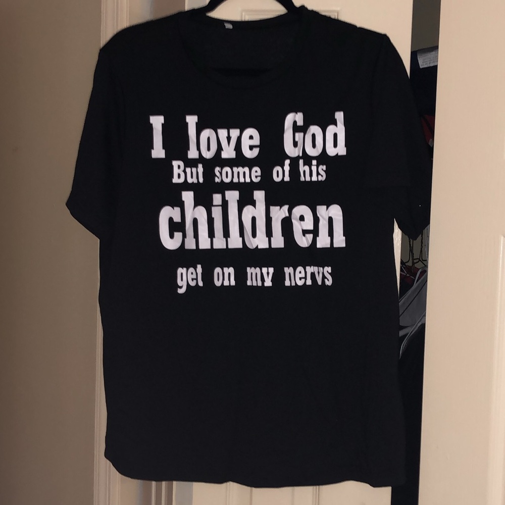 “God’s Children” Slogan Tee